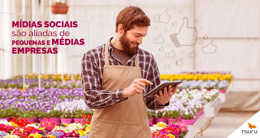 Mídias sociais são aliadas de pequenas e médias empresas